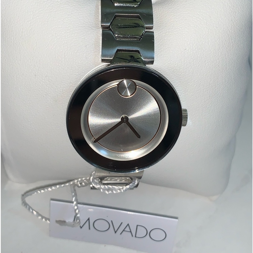 Movado BOLD Silver Watch 36mm - Picture 3 of 4